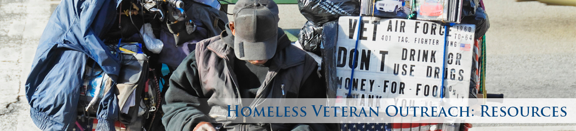 Homeless Veterans Outreach: Resources