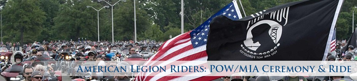 American Legion Riders: POW/MIA Ceremony & Ride