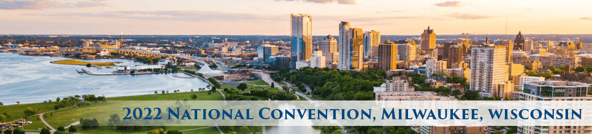 103rd National Convention will take place in Milwaukee, Wisconsin