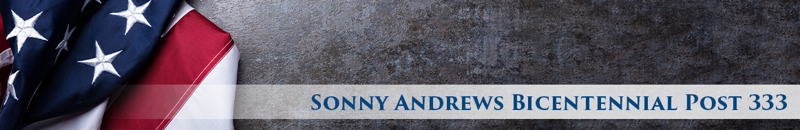Sonny Andrews Bicentennial Post 333
