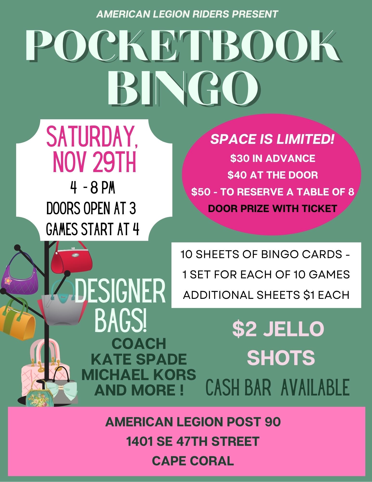 POCKETBOOK BINGO Nov 2025 – 1